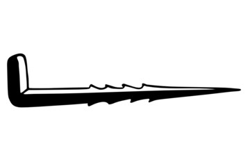 Haken mit Widerhaken