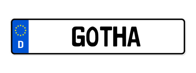 kennzeichen gotha