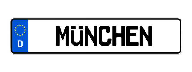 kennzeichen münchen