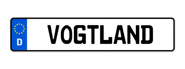 kennzeichen vogtland