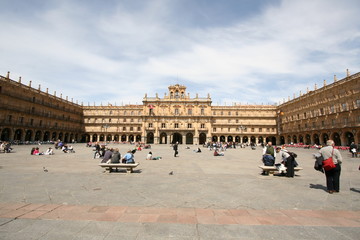 plaza  Mayor de Salamanca