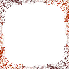 Frame for congratulations