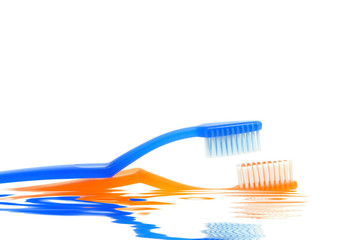 Two toothbrushes