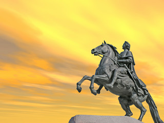 Fototapeta premium Peter Statue