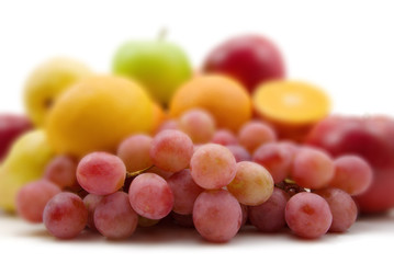 fruits and soft blur