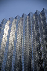 Detail of modern skyscraper