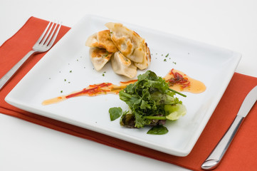 empanadas gourmet with vegetables