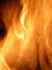 Flames or fire
