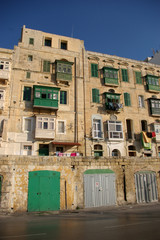 Hausfront auf Malta