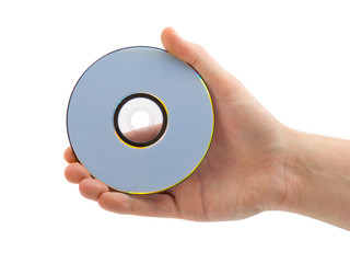 Hand with cd