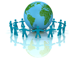 people around the world