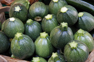 grenades de courgettes