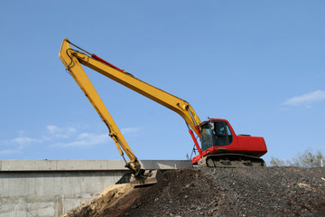 Obraz premium Road building