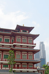 Chinese Temple in the Middle of the City
