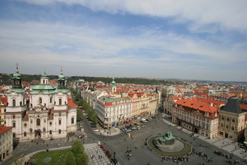Fototapeta na wymiar Prague. Old town square