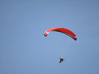 Parapente con motor