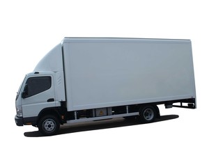 A White Transport Lorry.