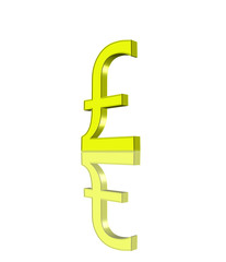 Fototapeta premium pound symbol