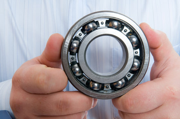 architect with working tools