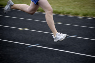 Fototapeta premium Running a Race