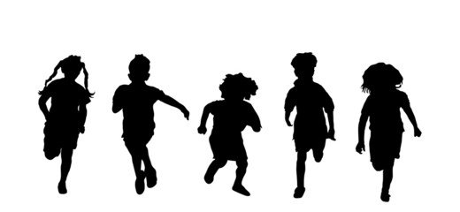 Children Running