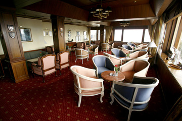 gentlemen's lounge in hotel
