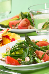 Asparagus salad
