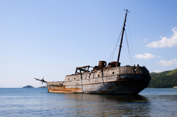 Ruined ship