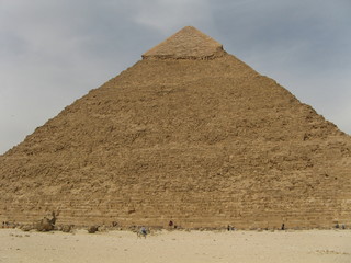 Obraz na płótnie Canvas Chephren Pyramid, Cairo - Giza 