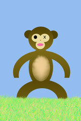 animal de peluche. infancia