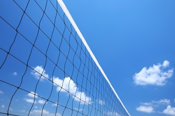 beach volleyball net