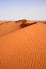 Fototapeta na wymiar Dune dans le Sahara, Maroc