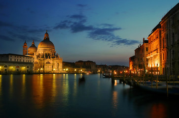 Obraz na płótnie Canvas Wieczór Venice.