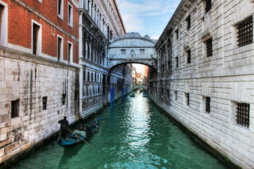 Fototapeta na wymiar Wenecja. Canal # 6.