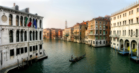 Fototapeta na wymiar Wenecja. Grand Canal # 3 (krajobraz).