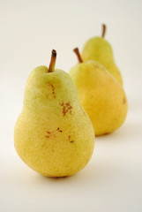 trio de poires