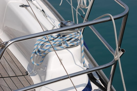 voilier et cordage
