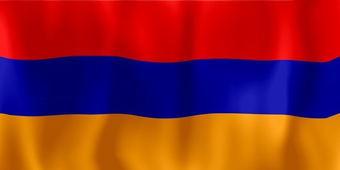 drapeau arménie froissé armenia crumpled flag
