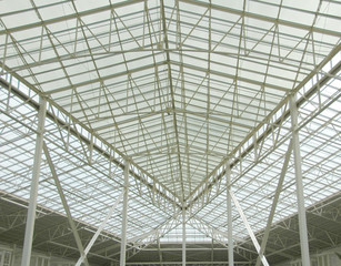 Fototapeta premium glass atrium scene