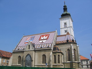 Fototapeta Kirche in Zagreb  obraz