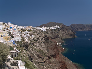 Fototapeta na wymiar Santorini Oia