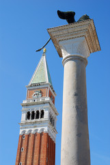 Fototapeta na wymiar Venezia - Torre di San Marco