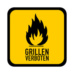 grillen verboten