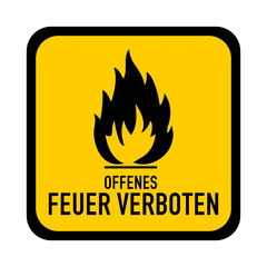 feuer verbot