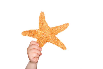 Holding a Starfish