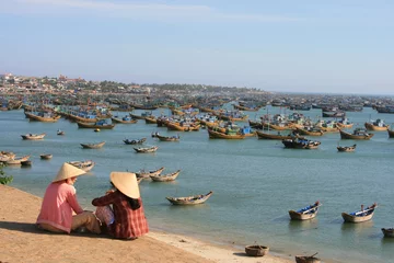 Fototapeten Vietnamese Fisherman Village © Projest Photography