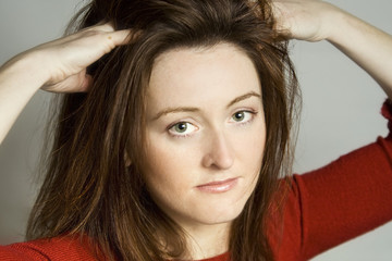 Fototapeta premium Brunette