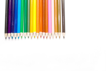 Different color pencils