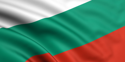 Obraz premium Flag Of Bulgaria