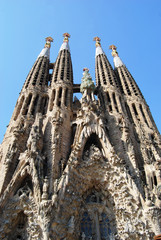 Entrance to Sagrada Familia
